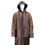 Hooded Farwa Bisht BT87- فروة بشت شتوي