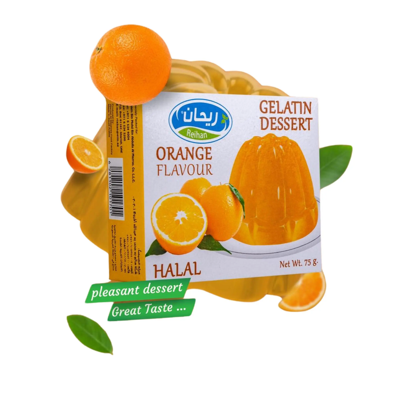 Reihan Orange Jelly - جلي بنكهة البرتقال