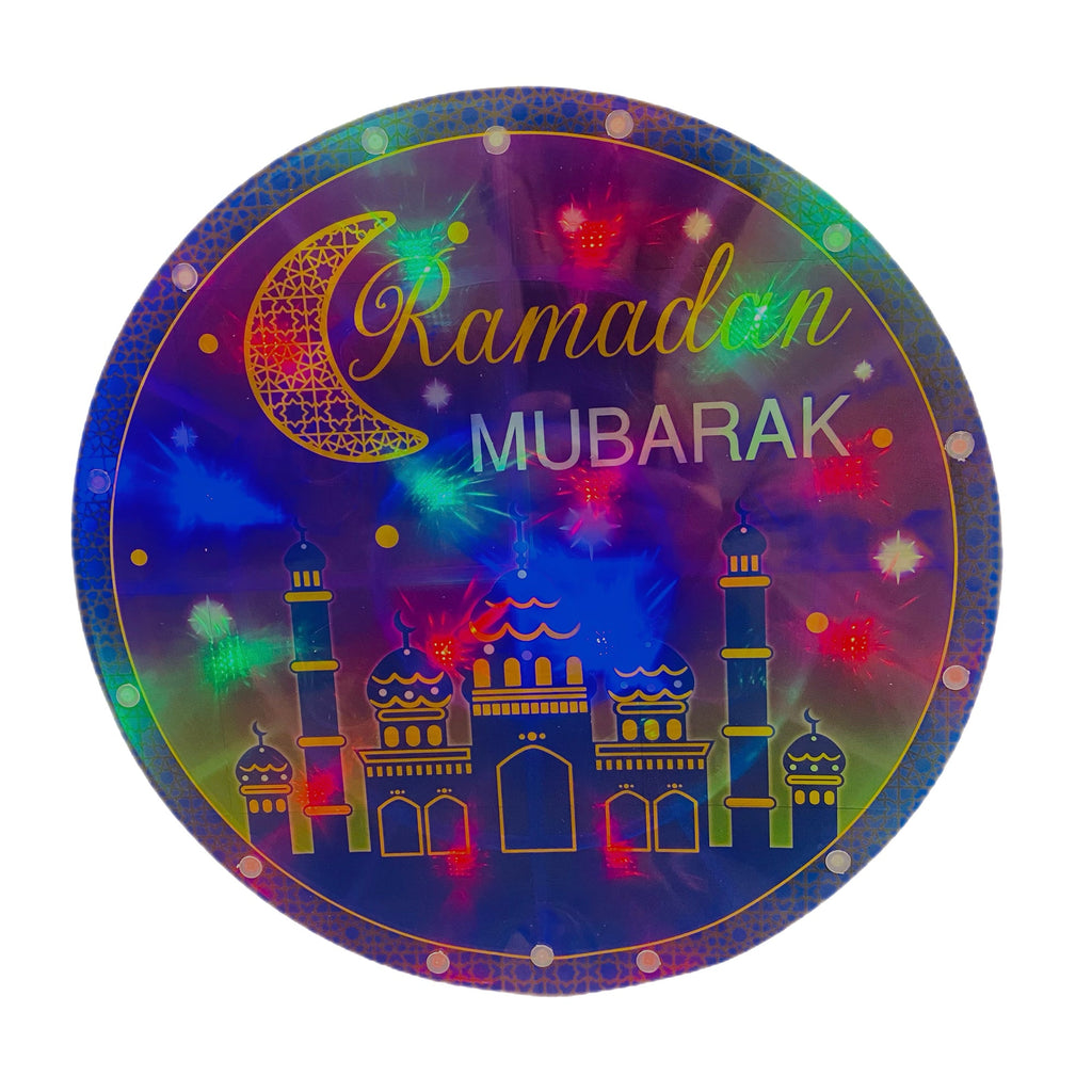 Large Ramadan Moon Led Light -Rmd46- زينة هلال رمضان ضوئية