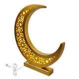 Large Ramadan Moon Usb Led Light -Rmd47- زينة هلال رمضان ضوئية