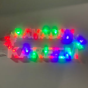 Ramadan Mubarak Led Light -Rmd49- زينة رمضان مبارك ضوئية