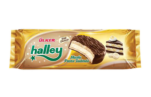 Ulker Halley Banana Marshmallow Biscuits -   أولكر هالي بسكويت شكولاته بالموز
