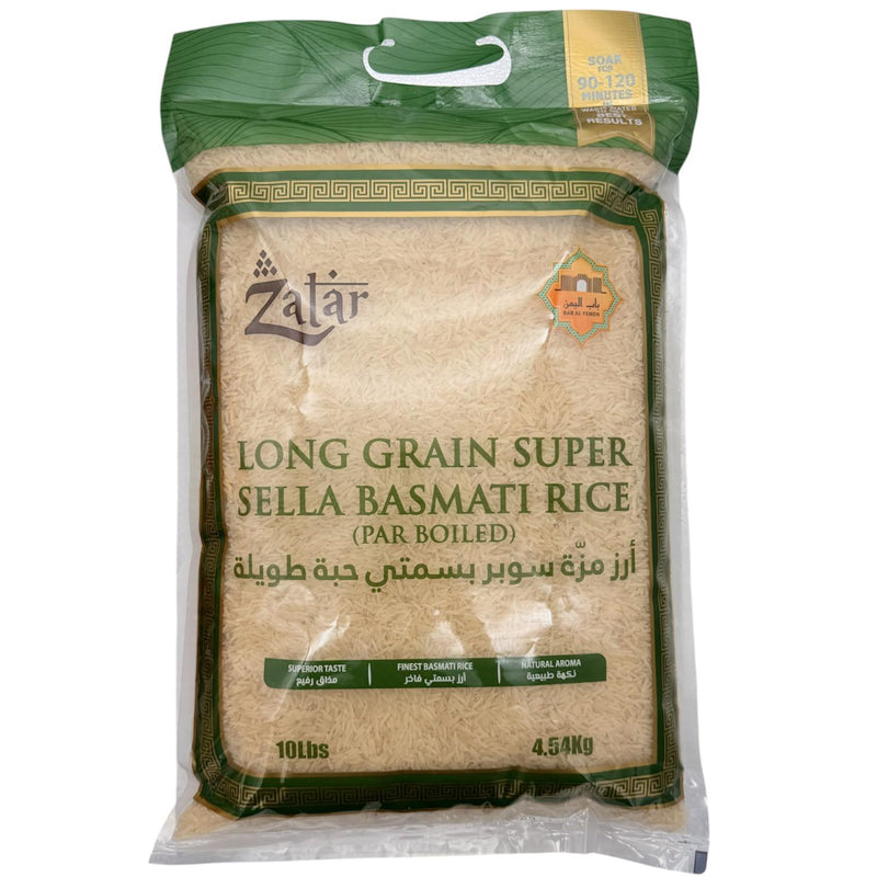 Zatar - Long Grain Basmati Sella Rice 10lb