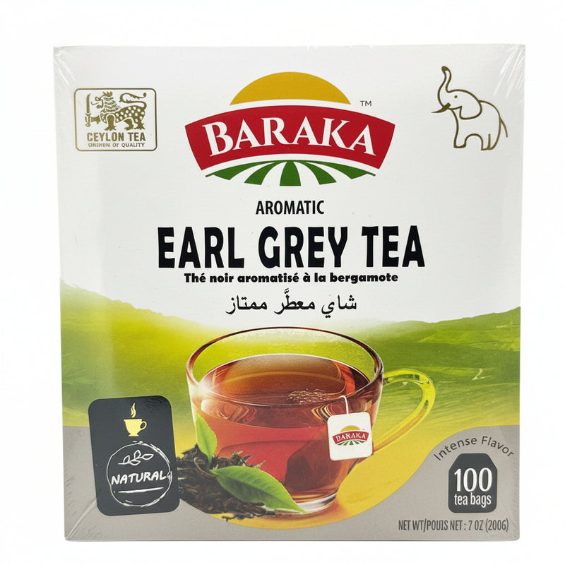 Baraka Aromatic Earl Grey tea 100 bags