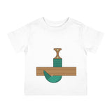 Janbiyah Design Baby Cotton T-Shirt White / 6M Kids Clothes