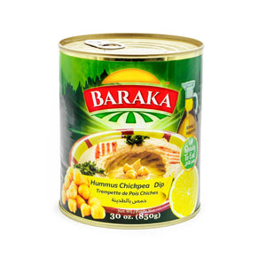 Baraka- Hummus Chickpea Dip 30oz - حمص بالطحينة