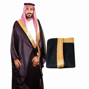 Traditional Bisht (Black) - البشت التقليدي