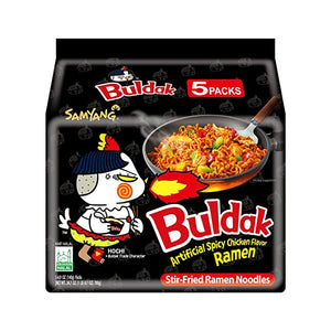 5Pk Noodles Spicy Chicken Flavor - Grocery
