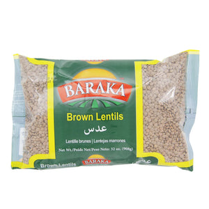 Baraka Brown Lentils - عدس
