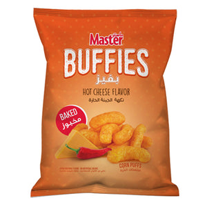 Buffies Chips Hot Cheese Flavor  - شيبس بفيز بالجبنة الحارة