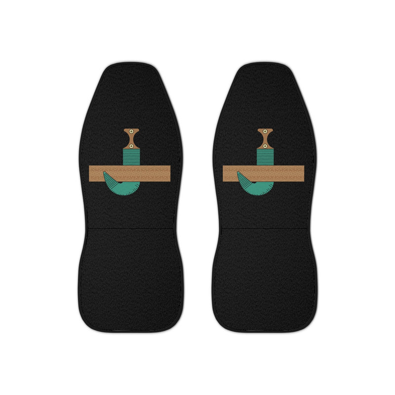 Janbiyah Design Car Seat Covers All Over Prints