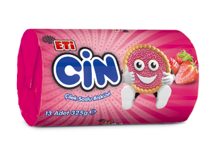 Eti Cin Strawberry Biscuits - Grocery