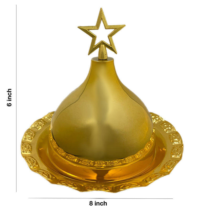 Ramadan Fancy Dates Plate -RMD41- طبق تقديم تمر فاخر رمضان