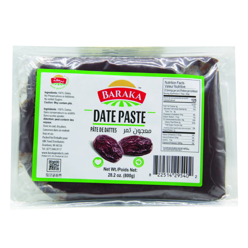 Baraka Date Paste 800g -  معجون التمر