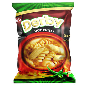 Derby Chips Chili Flavor -   شيبس ديربي بنكهة الفلفل الحار