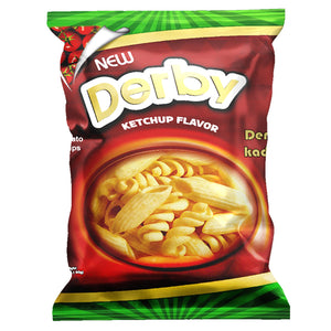 Derby Chips Ketchup Flavor -   شيبس ديربي بنكهة الكاتشاب