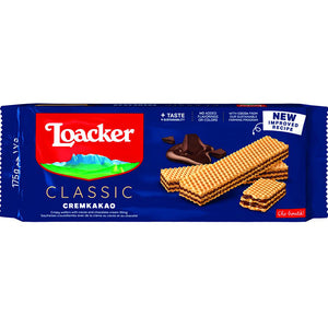 Loacker Classic Chocolate Wafer - 175 Gm