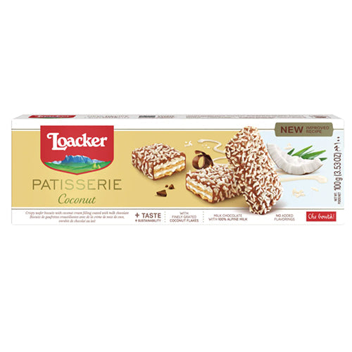 Loacker Patisserie Coconut Wafer - 100Gm