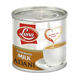 Luna Evaporated Adani Milk-  حليب مركز لونا عدني