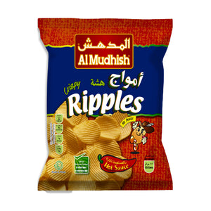 Almudhish potato chips - Hot sauce بطاطس المدهش - بالصلصة الحارة