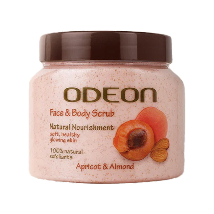 Odeon Scrub- Apricot & Almond - كريم فرك الجسم