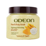 Odeon Scrub- Turmeric & Yogurt- كريم فرك الجسم