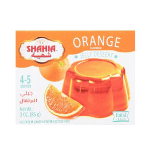 Shahia Orange Jelly 85Gm- Grocery