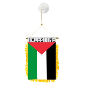 Palestine Mini Hanging Flag