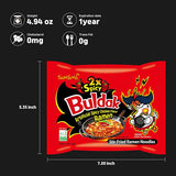 5Pk Noodles 2Xspicy Chicken Flavor - Grocery