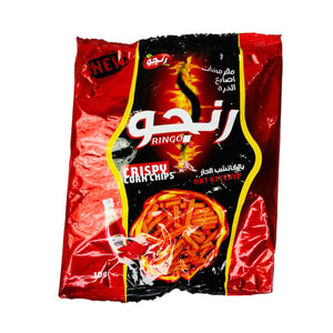 Ringo Chips Hot Corn Chips 12pk - شيبس رينغو