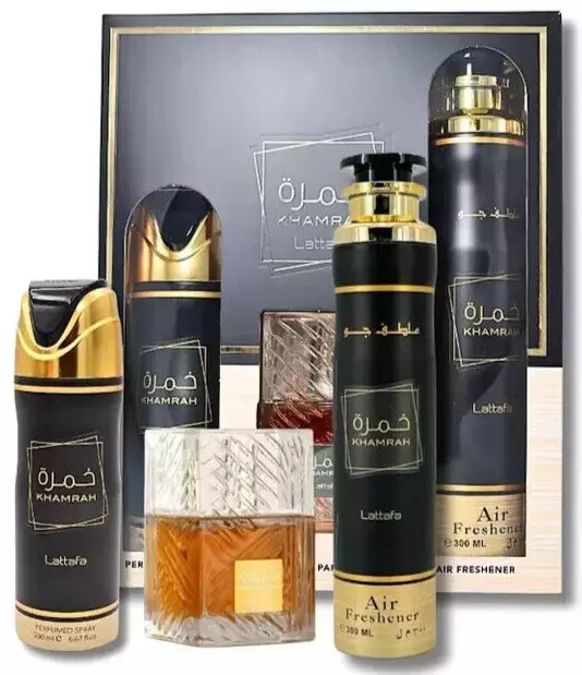 Khamrah Perfume 3pc Gift Set - عطر خمرة