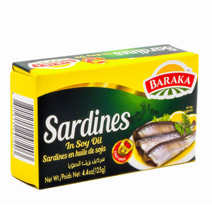 Baraka- Sardines in Soy Oil