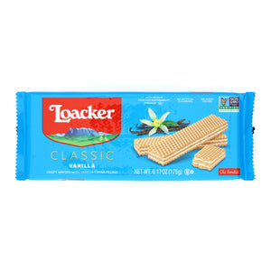 Loacker Wafers Vanilla - 175 gm - لوكر ويفر بطعم الفانيلا