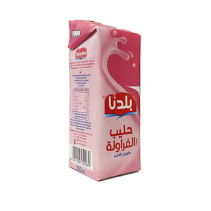 Baladna Strawberry Milk - 250 Ml Grocery