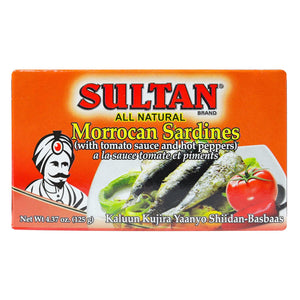 Sultan- Moroccan Sardines in Tomato Sauce with Chili Peppers