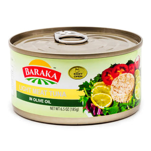 Baraka Tuna in Olive Oil - تونا في زيت الزيتون