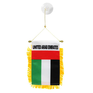 UAE Mini Hanging Flag