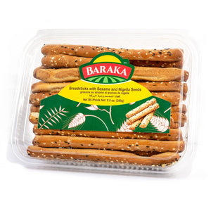 Baraka - Breadsticks with Sesame and Nigella - كعك الشام بالسمسم