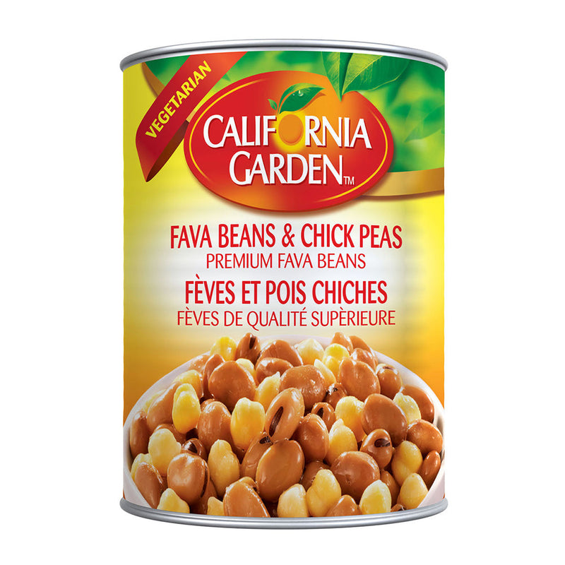 California Garden Fava Beans & Chickpeas