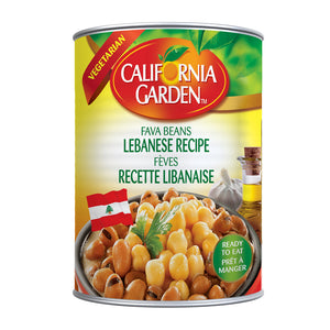 California Garden Fava Beans - Lebanese Recipe
