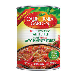 California Garden - Peeled Fava Beans w/ Chili